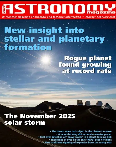 Free Astronomy – January-February 2026